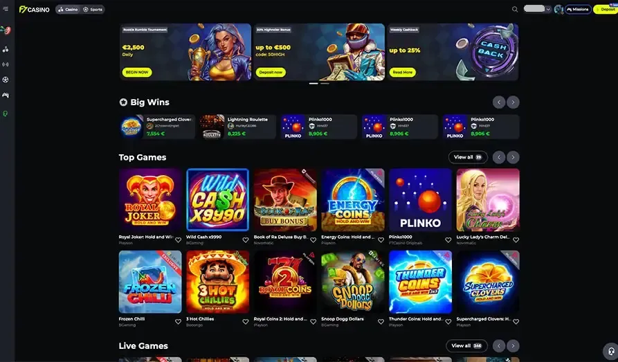 f7 casino promo code